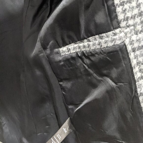 Aritzia Wilfred | Darmon wool checked blazer in Chalet/Black - Picture 6 of 10